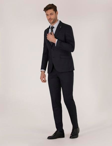 Lacivert Ex. Slim Fit Takım Elbise - 50274902044