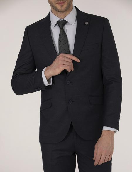 Lacivert Ex. Slim Fit Takım Elbise - 50274902044