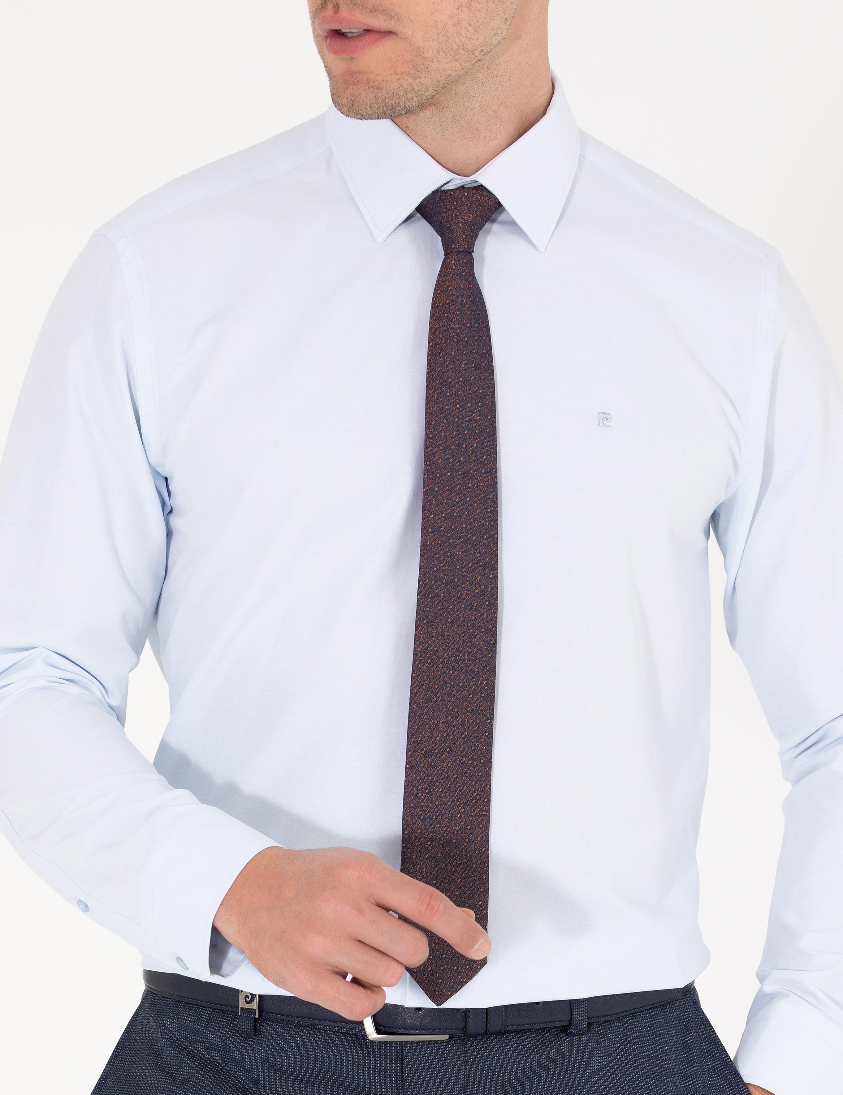 Açık Mavi Regular Fit Uzun Kollu Basic Gömlek