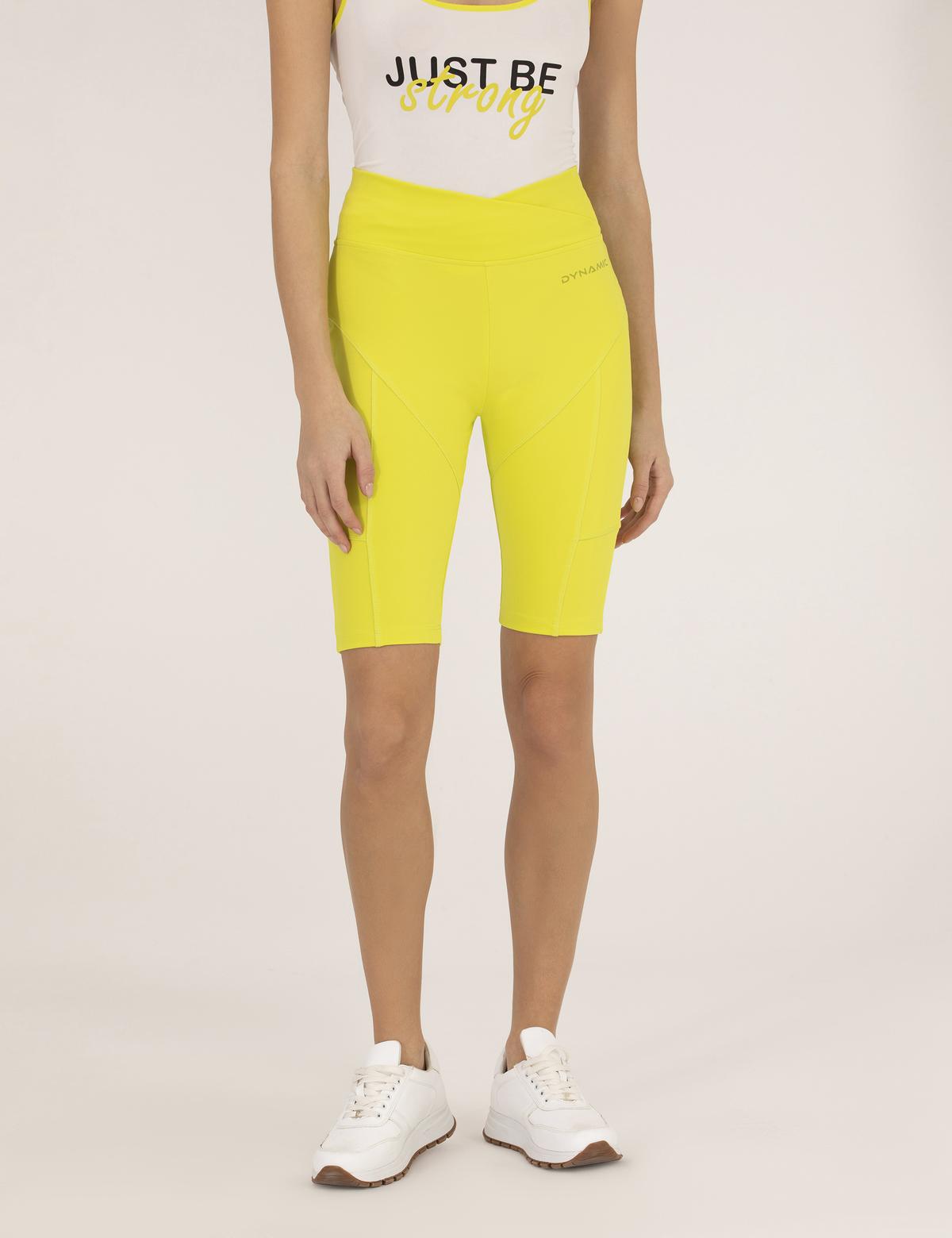 Yeşil Biker Tayt - 50263952003