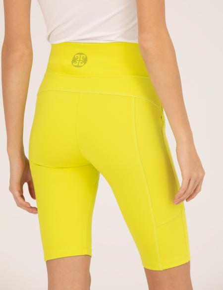 Yeşil Biker Tayt - 50263952003