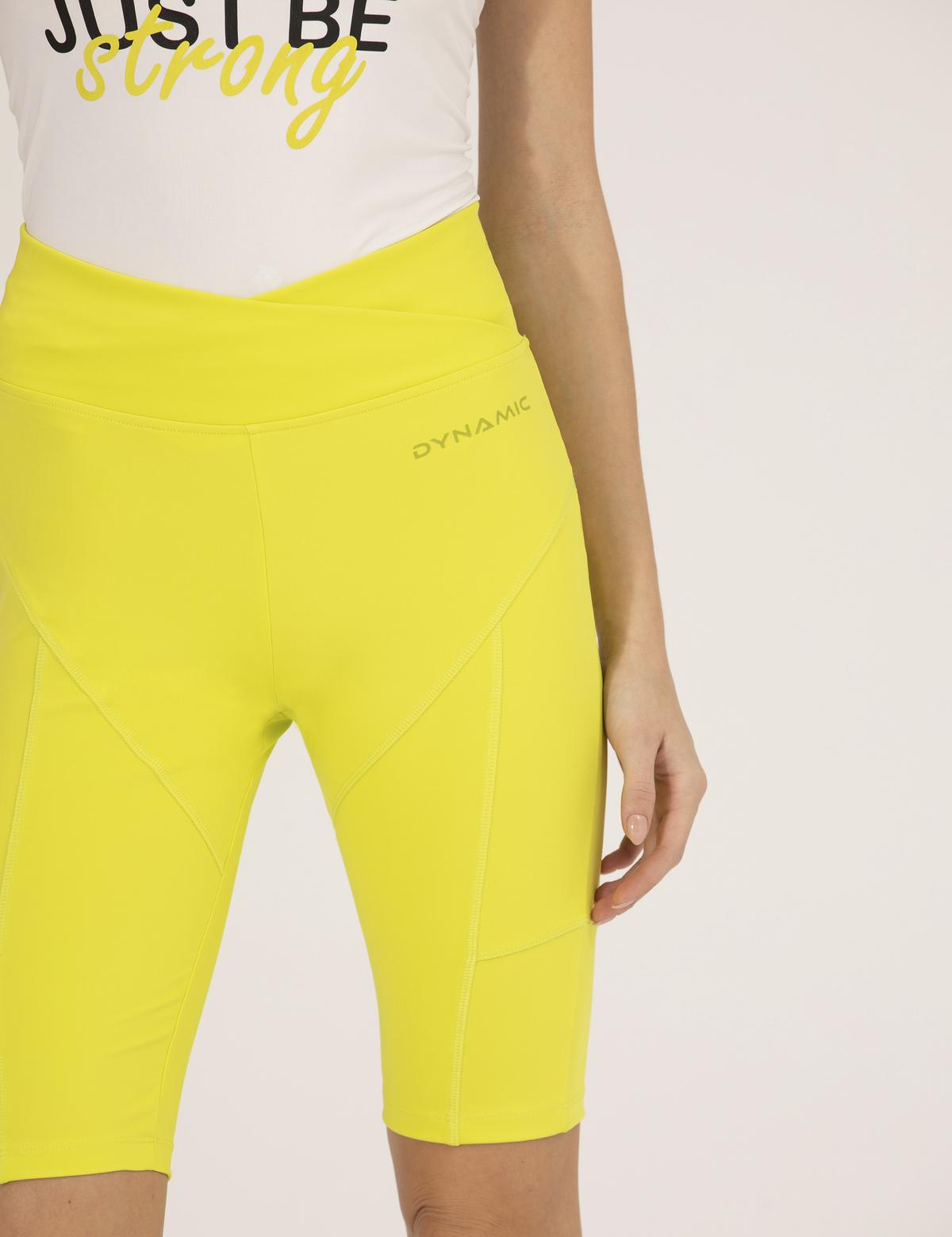 Yeşil Biker Tayt - 50263952003