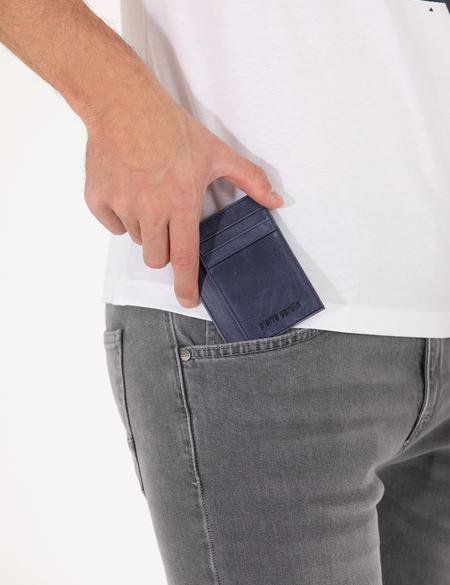 Lacivert Erkek Cüzdan - 50268552004