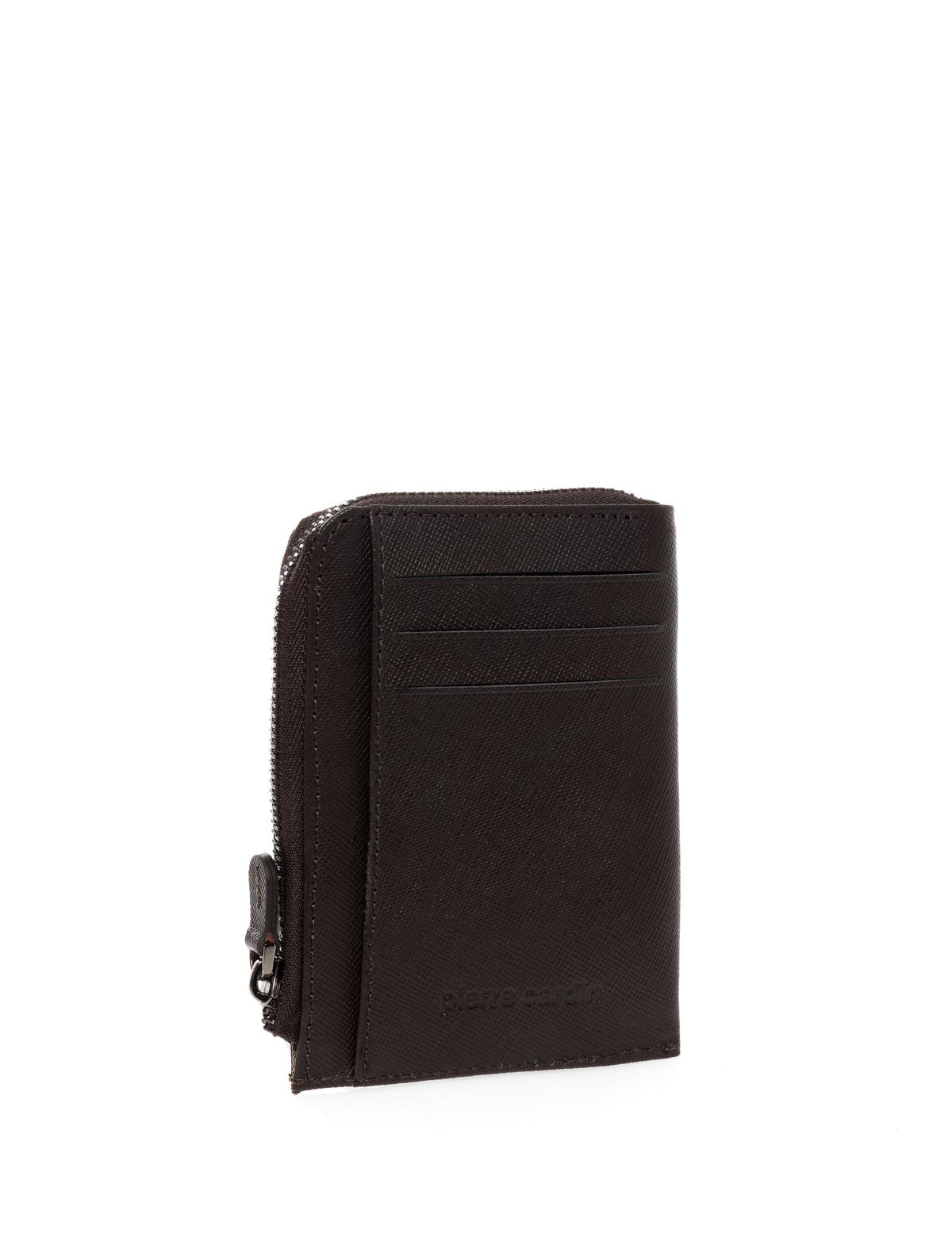 Erkek Kahverengi Deri Kartlık - 50268746001