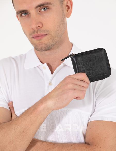 Erkek Siyah Deri Cüzdan - 50269243001