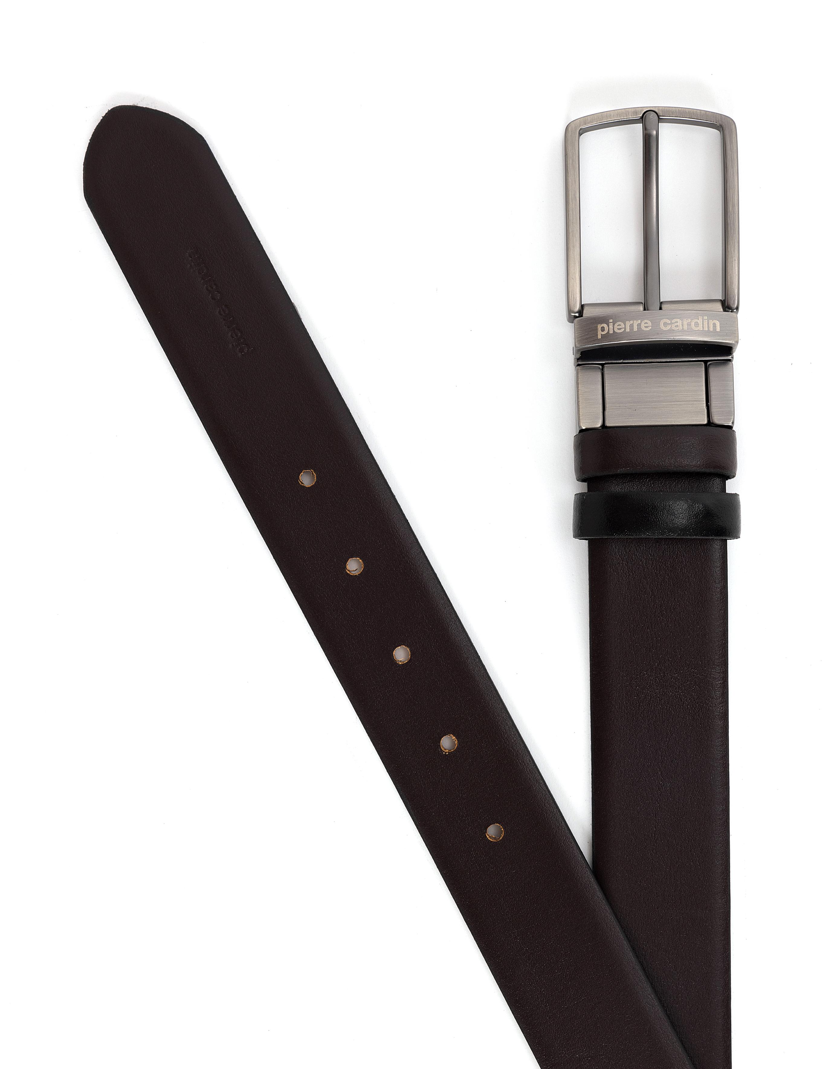 Siyah Çift Taraflı Kemer