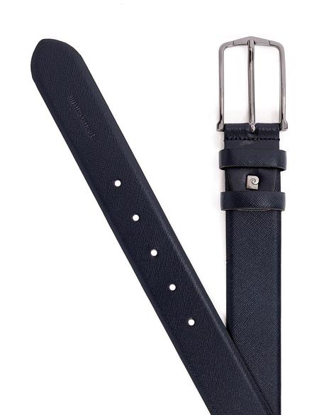 Lacivert %100 Deri Kemer - 50271017008