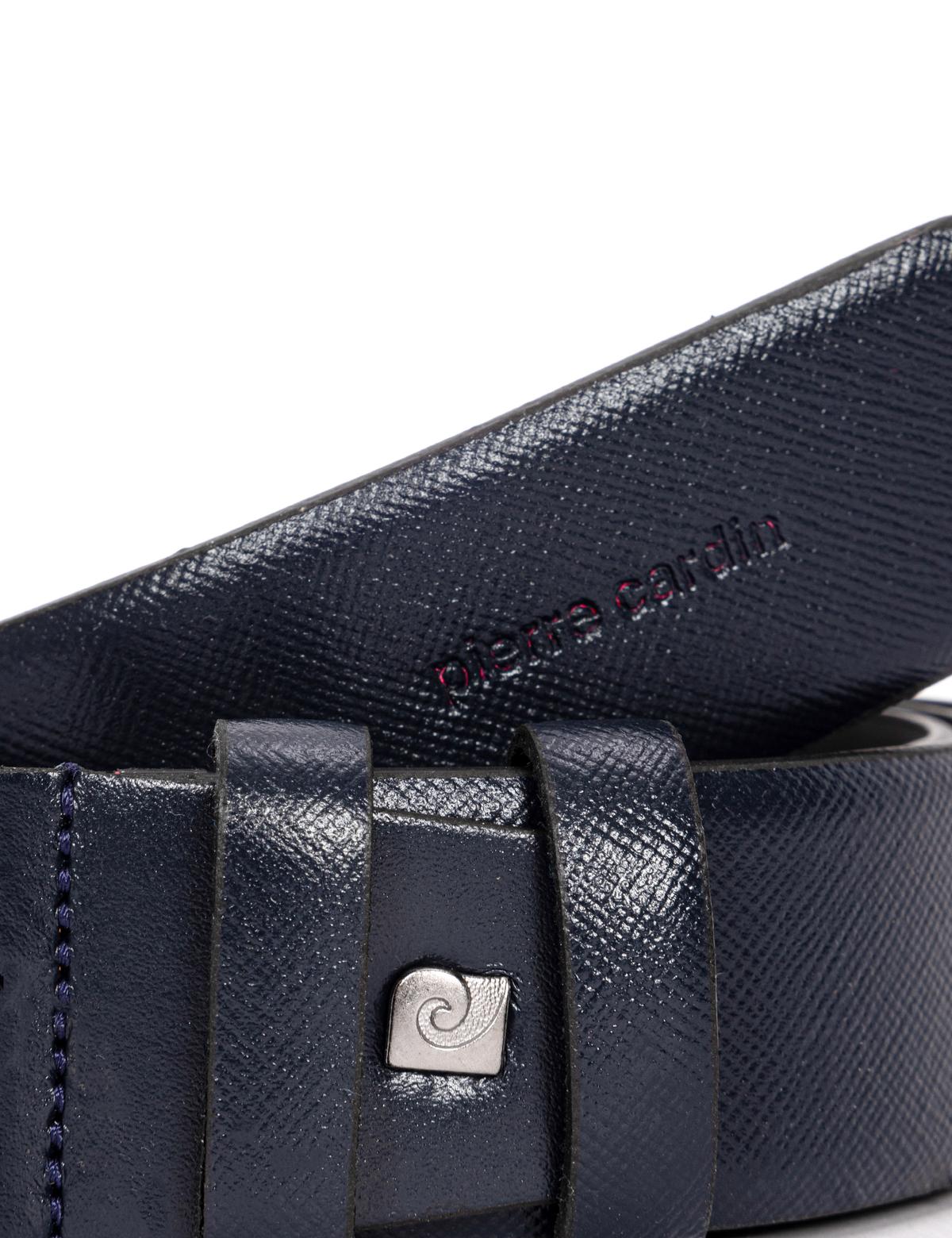 Lacivert %100 Deri Kemer - 50271017008