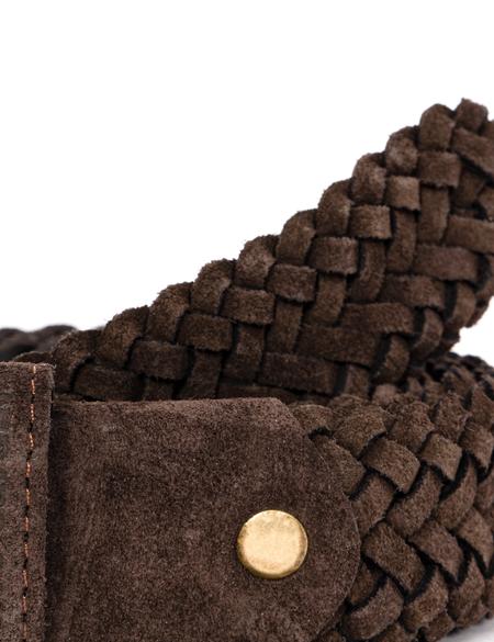 Kahverengi Örgü Kemer - 50271025002