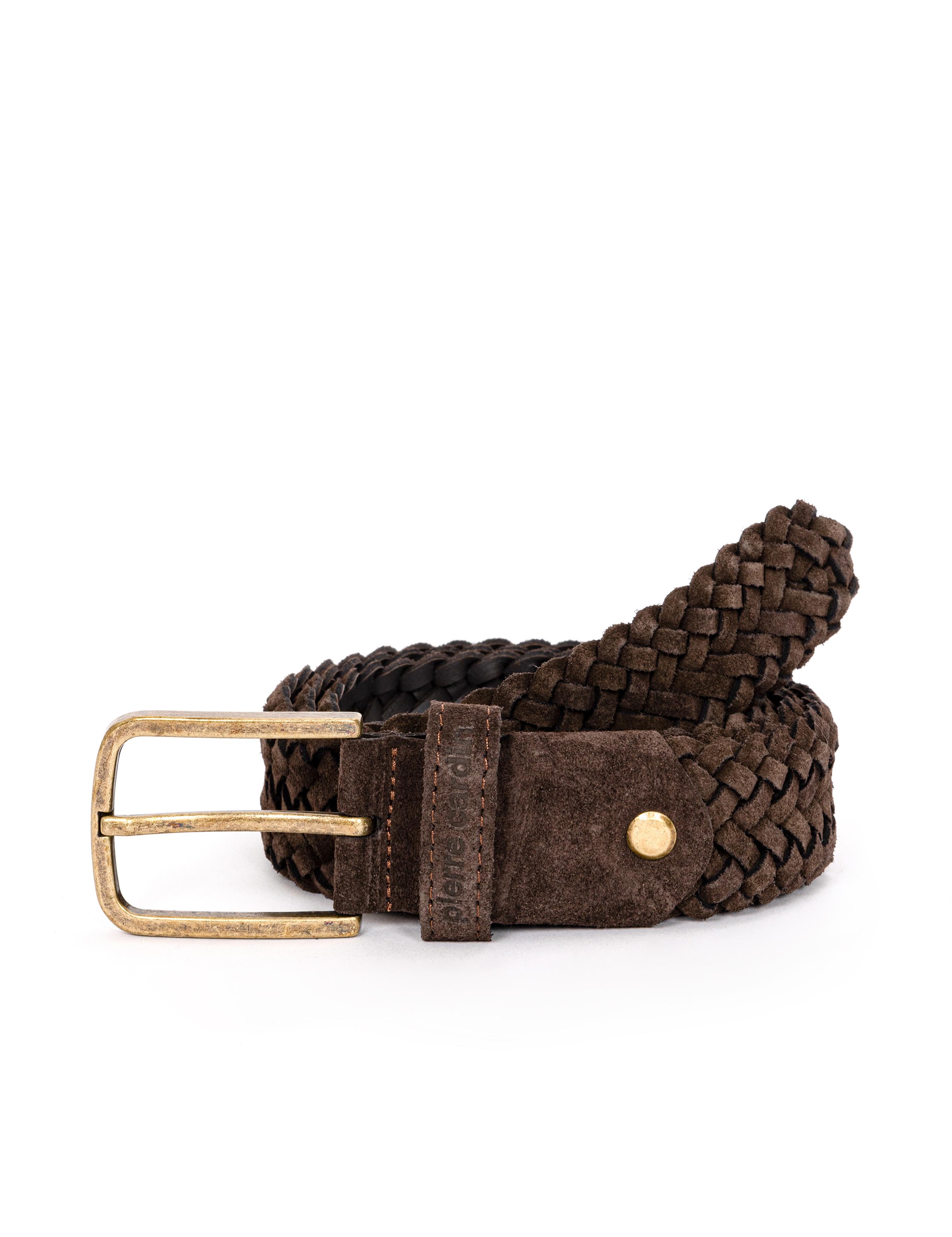 Kahverengi Örgü Kemer