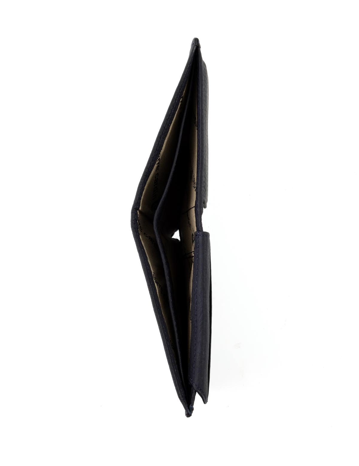 Erkek Lacivert Deri Cüzdan - 50275607002