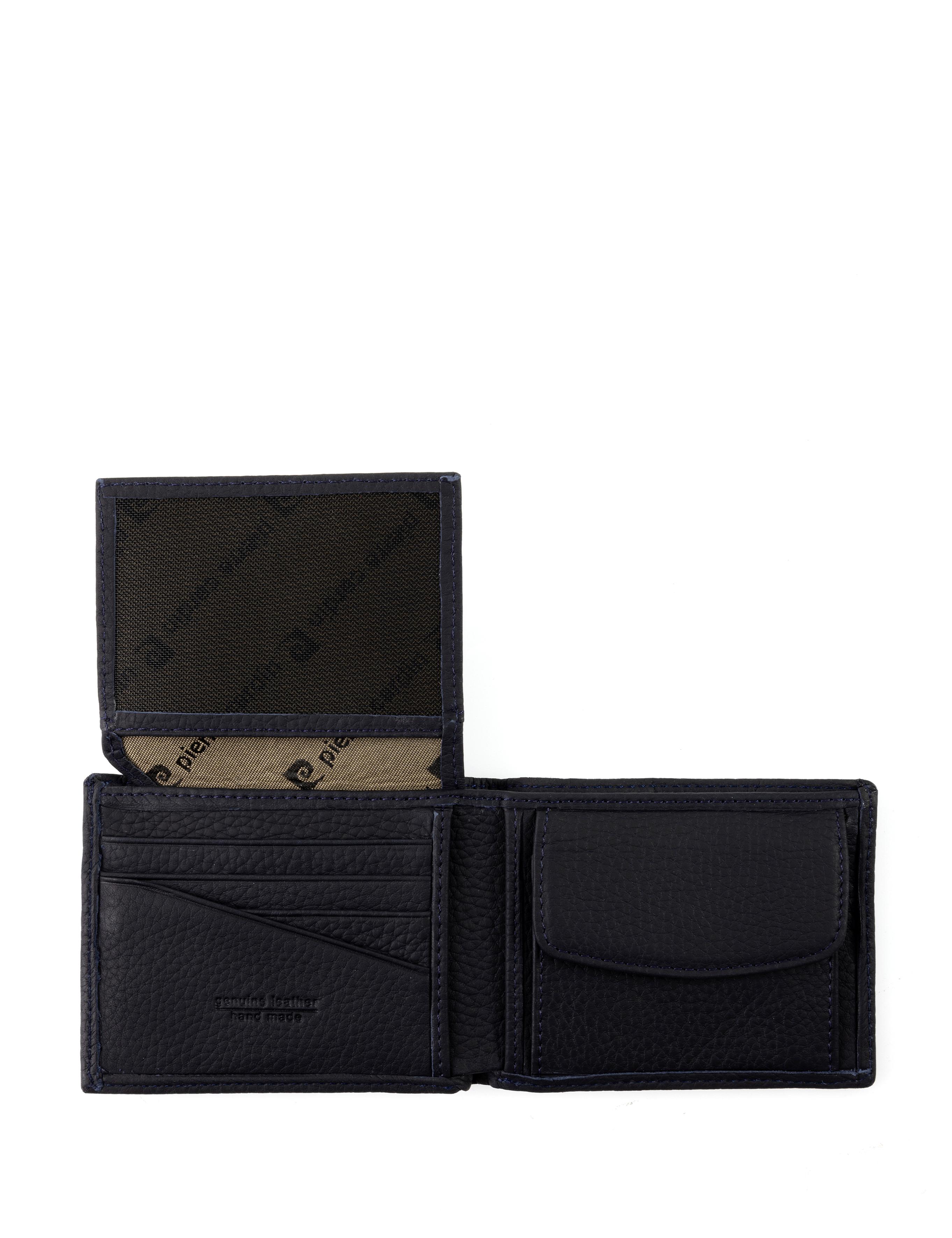 Erkek Lacivert Deri Cüzdan