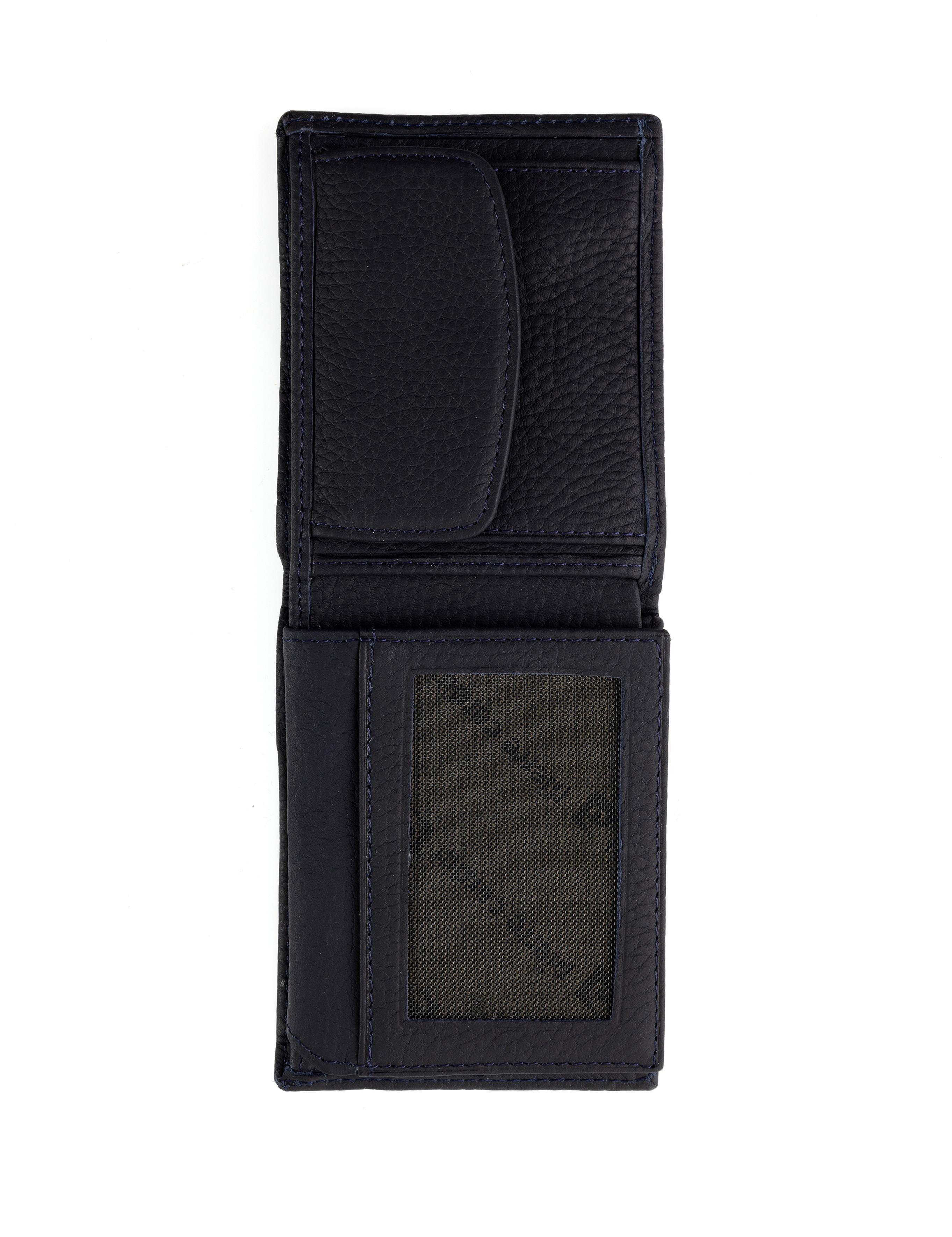 Erkek Lacivert Deri Cüzdan