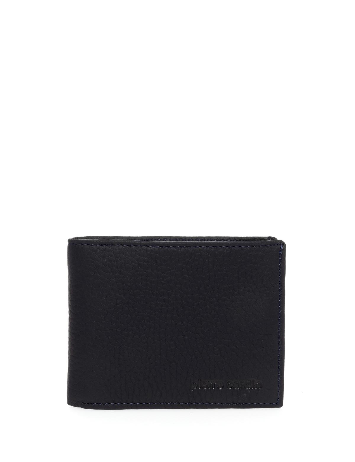 Erkek Lacivert Deri Cüzdan