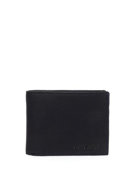 Erkek Lacivert Deri Cüzdan - 50275607002