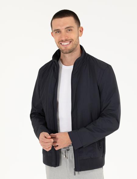 Lacivert Mevsimlik Mont - 50263616008