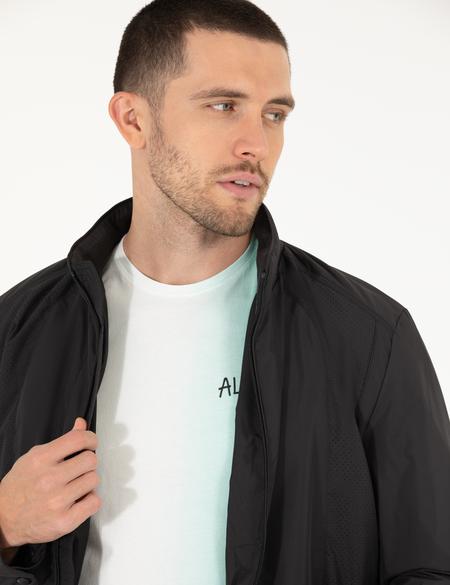 Siyah Mevsimlik Mont - 50263616020