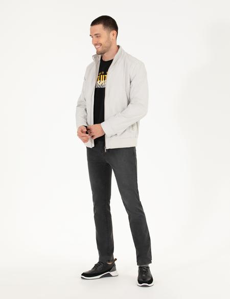 Bej Mevsimlik Mont - 50263616035