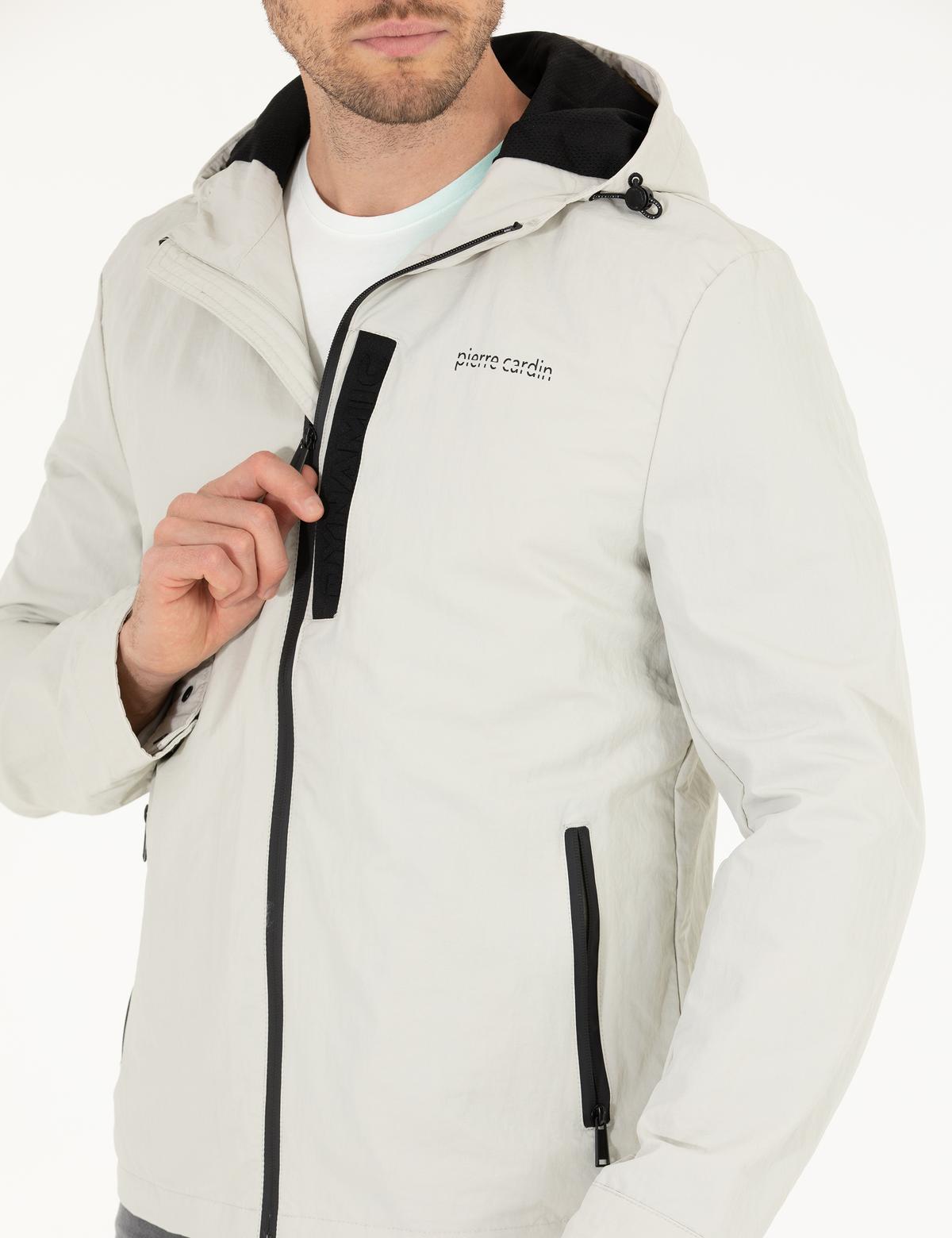 Taş Kapüşonlu Spor Mont - 50263850023