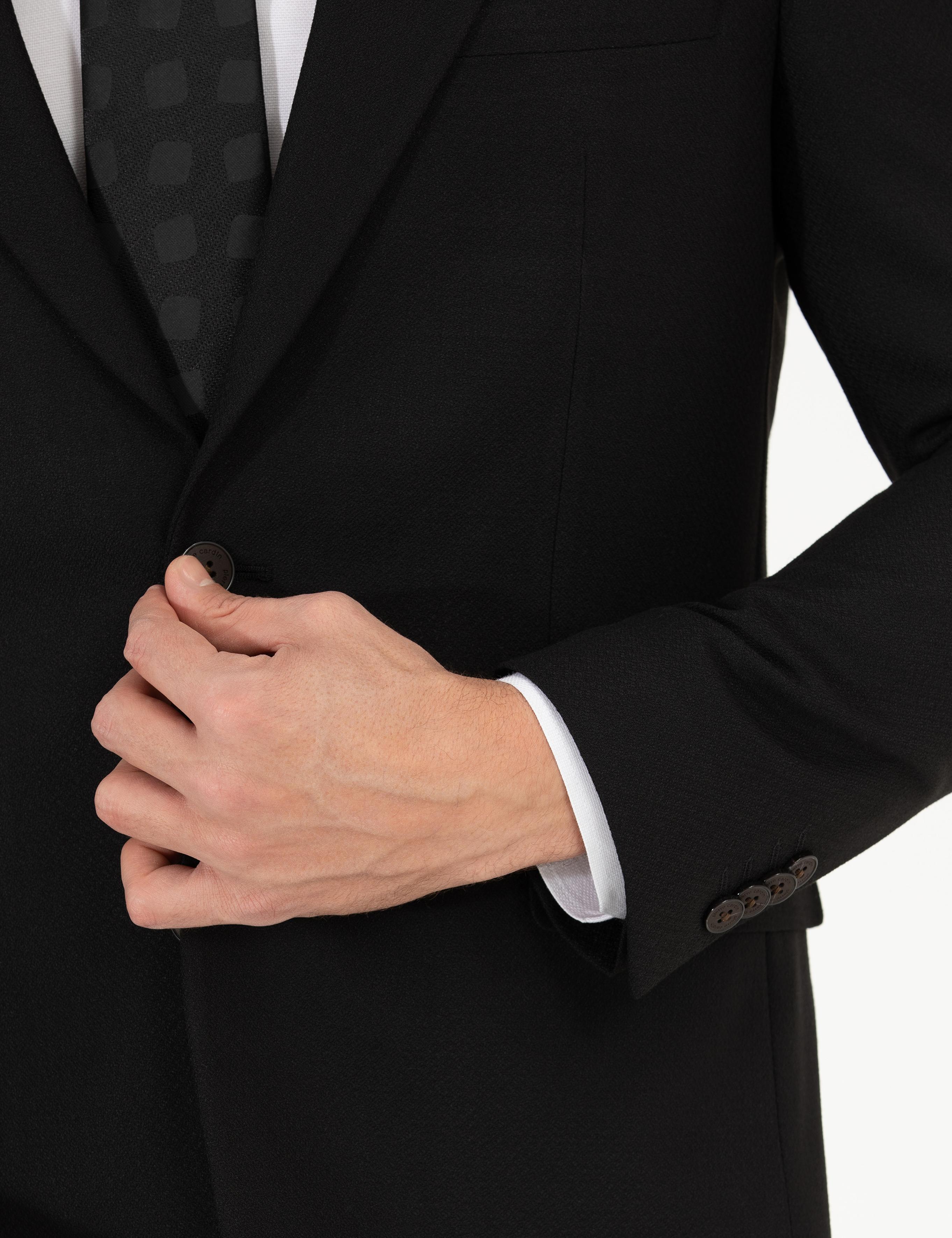 Siyah Slim Fit Takım Elbise