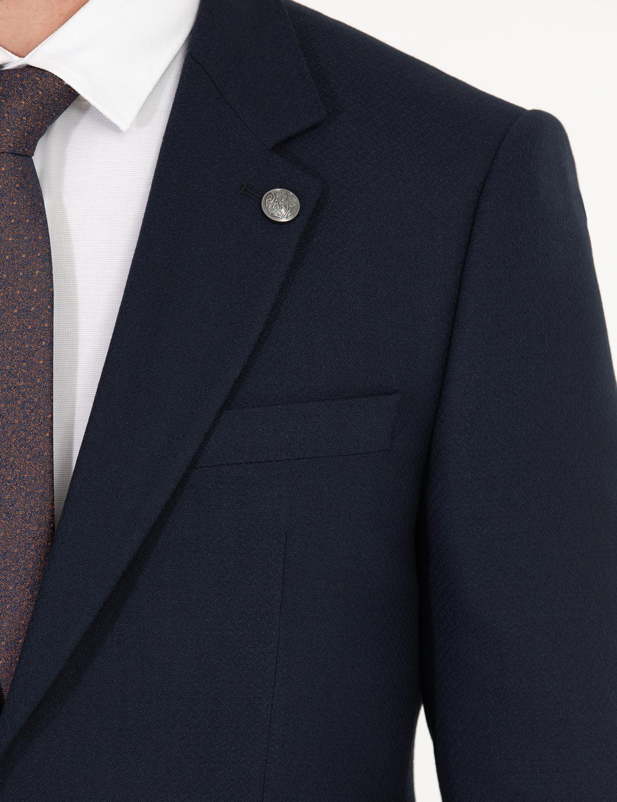 Lacivert Slim Fit Takım Elbise - 50270150056