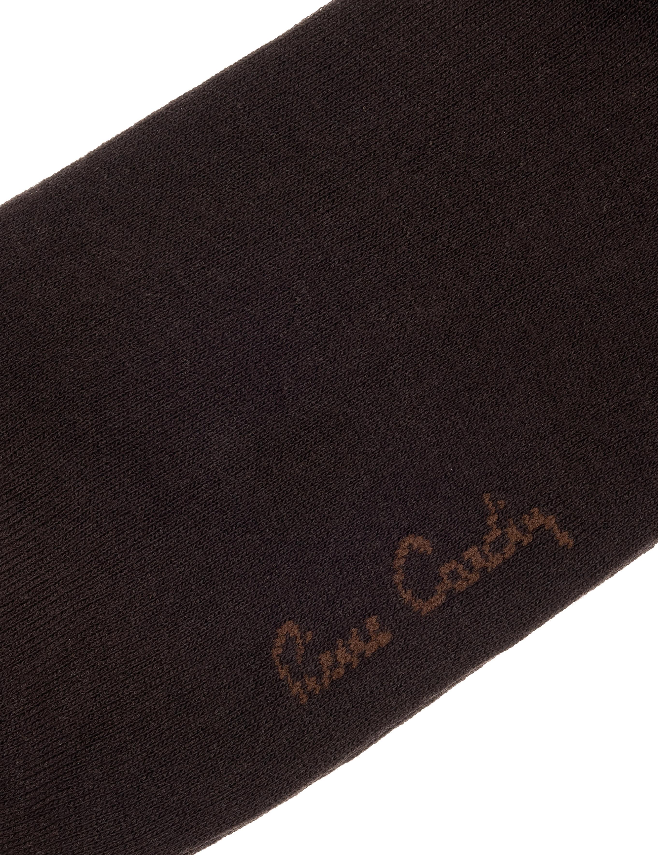 Erkek Pamuk Karışımlı Kahverengi Soket Basic Çorap