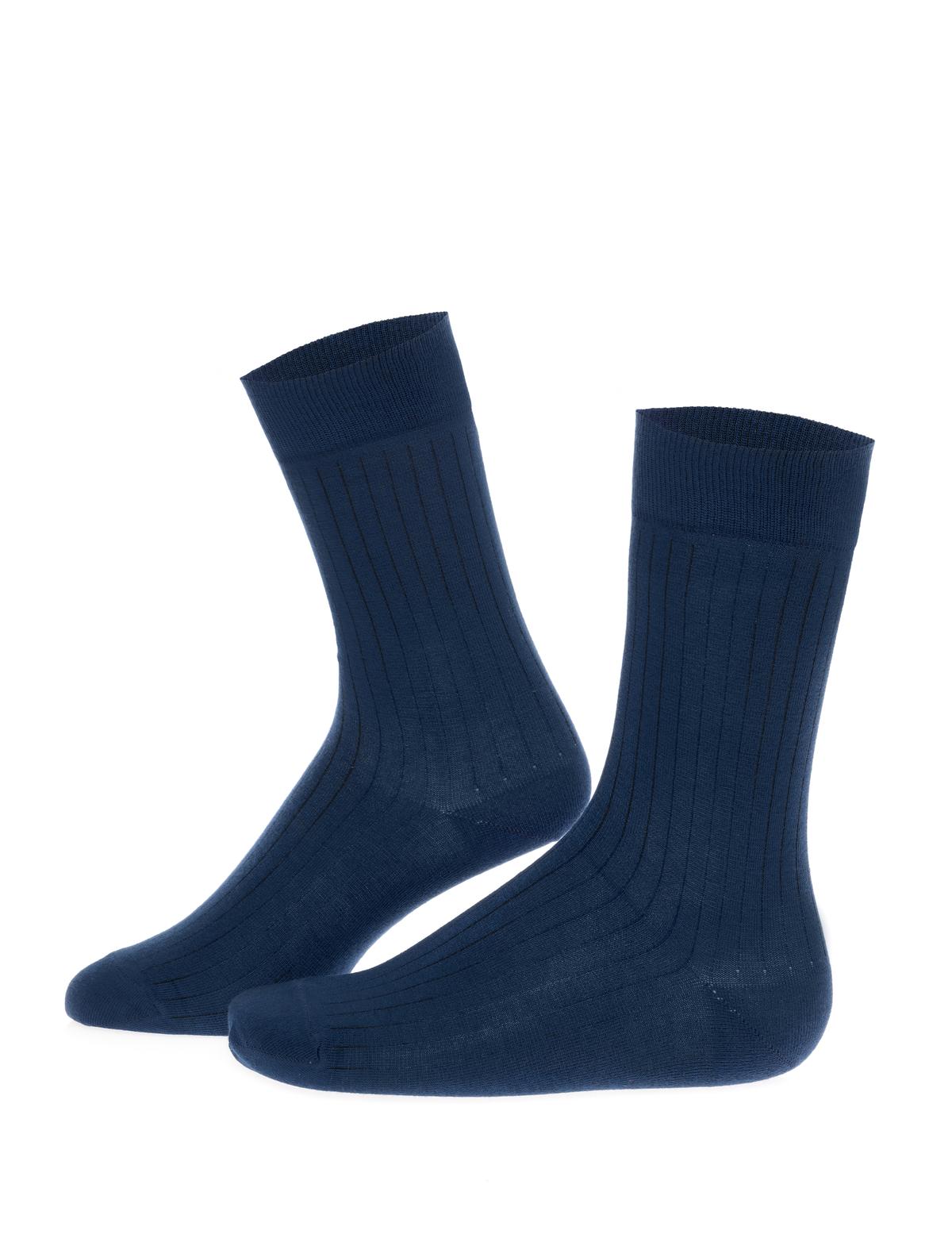 Erkek Lacivert Çorap