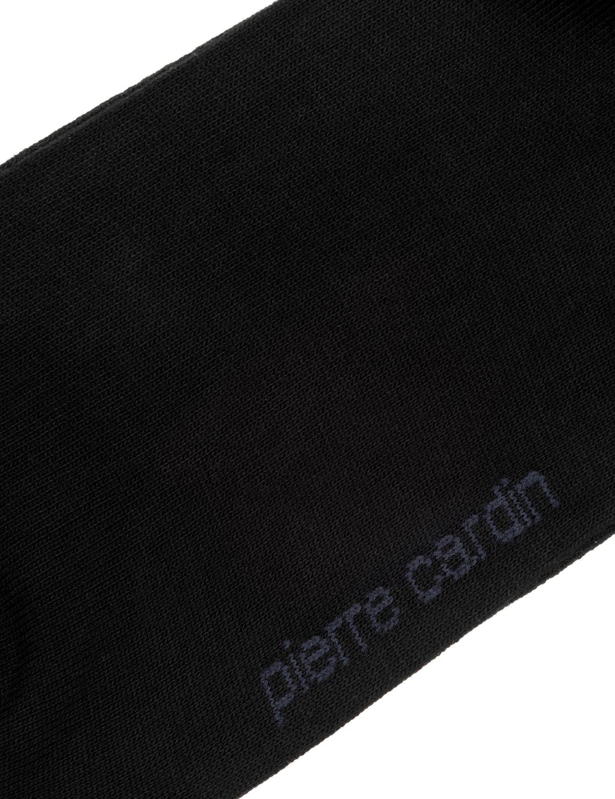 Erkek Bambu Karışımlı Siyah Soket Desenli Çorap - 50267622001