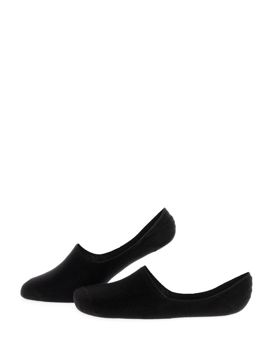 Erkek Pamuk Karışımlı Siyah Babet Basic Çorap