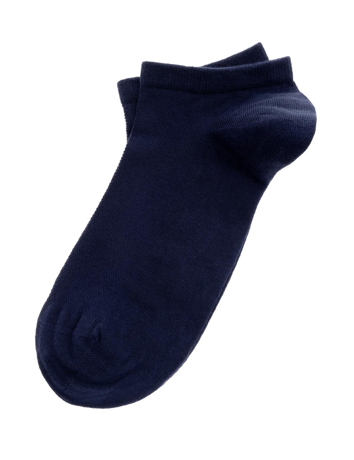 Erkek Lacivert Patik Çorap - 50272779003