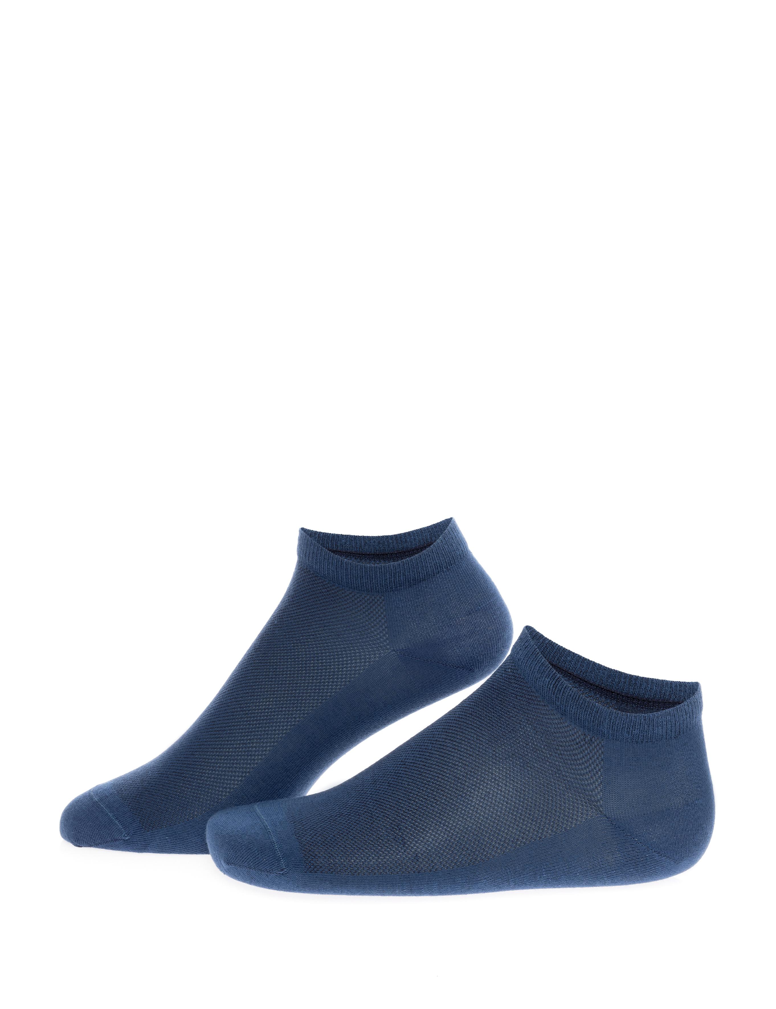 Erkek İndigo Patik Çorap