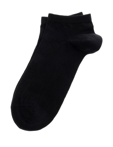 Erkek Pamuk Karışımlı Siyah Patik Basic Çorap - 50272780001