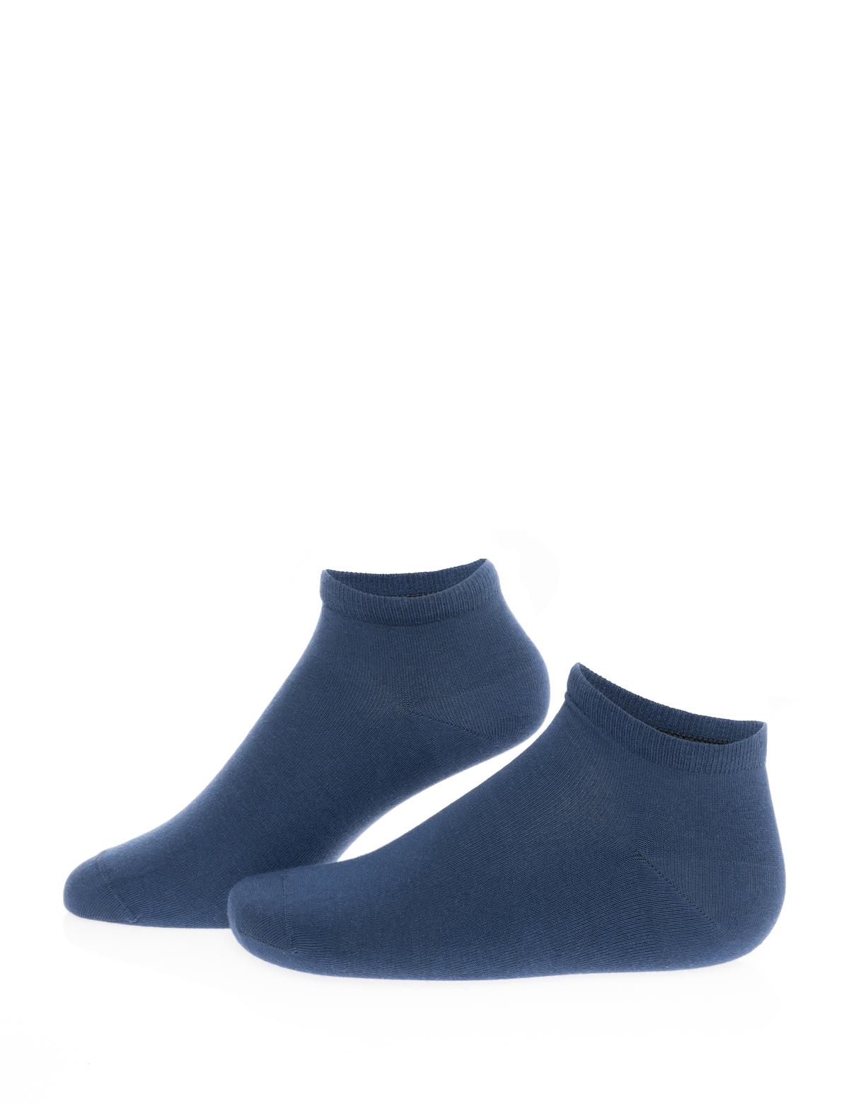 Erkek İndigo Patik Çorap