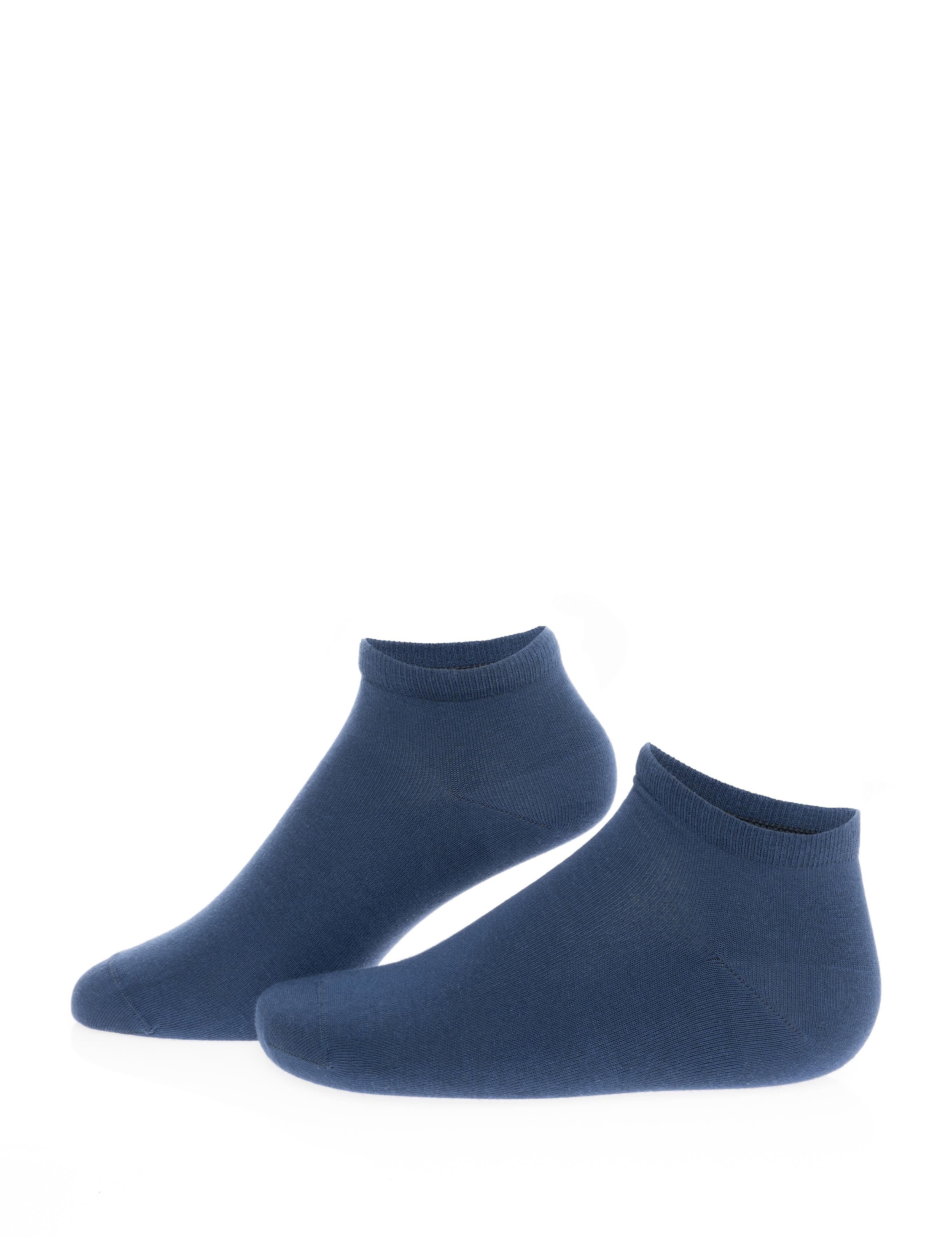 Erkek İndigo Patik Çorap