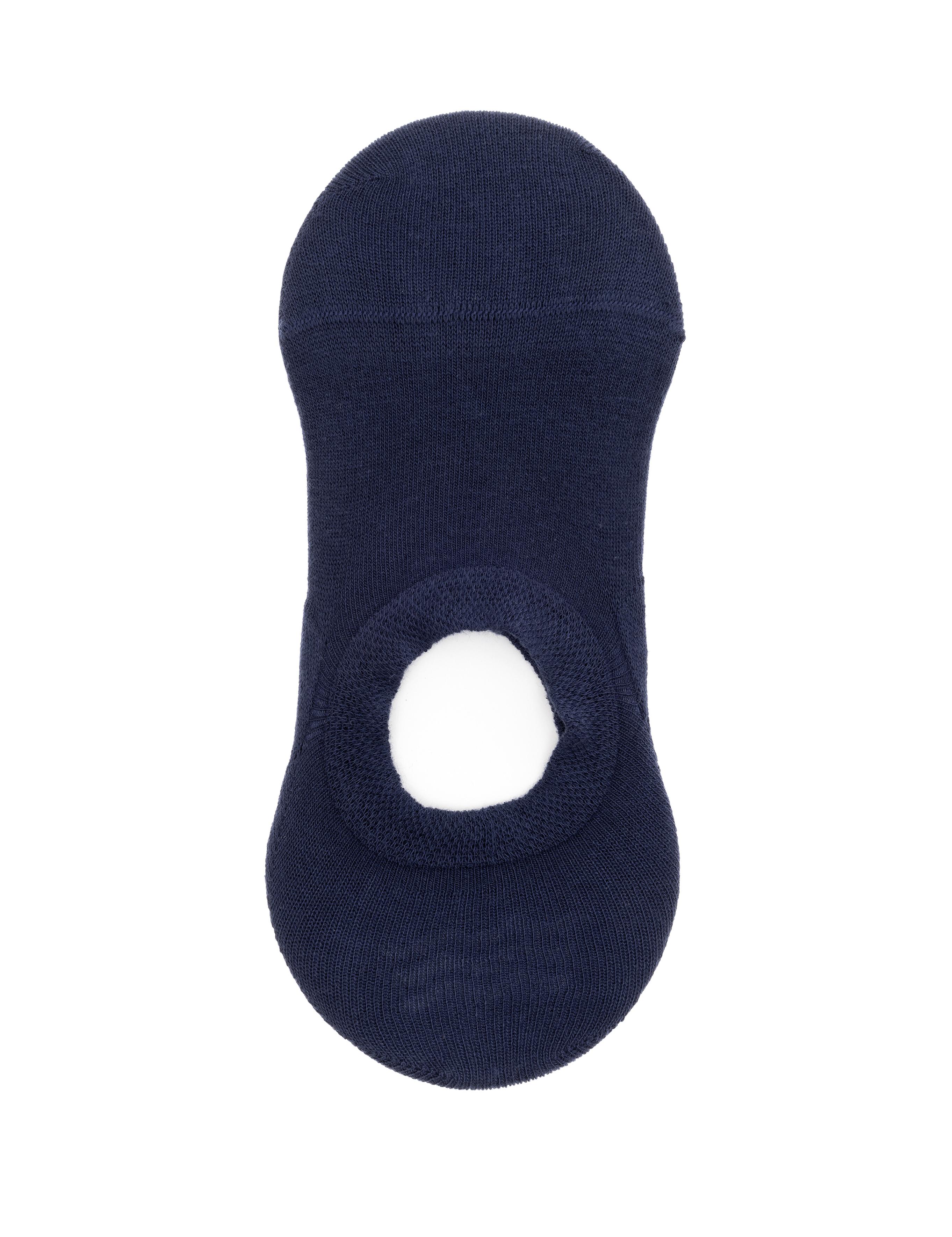 Erkek Lacivert Düz Patik Çorap