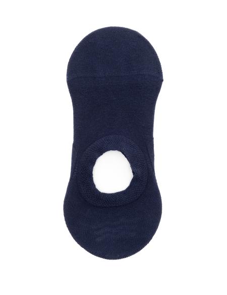 Erkek Lacivert Düz Patik Çorap - 50272791003
