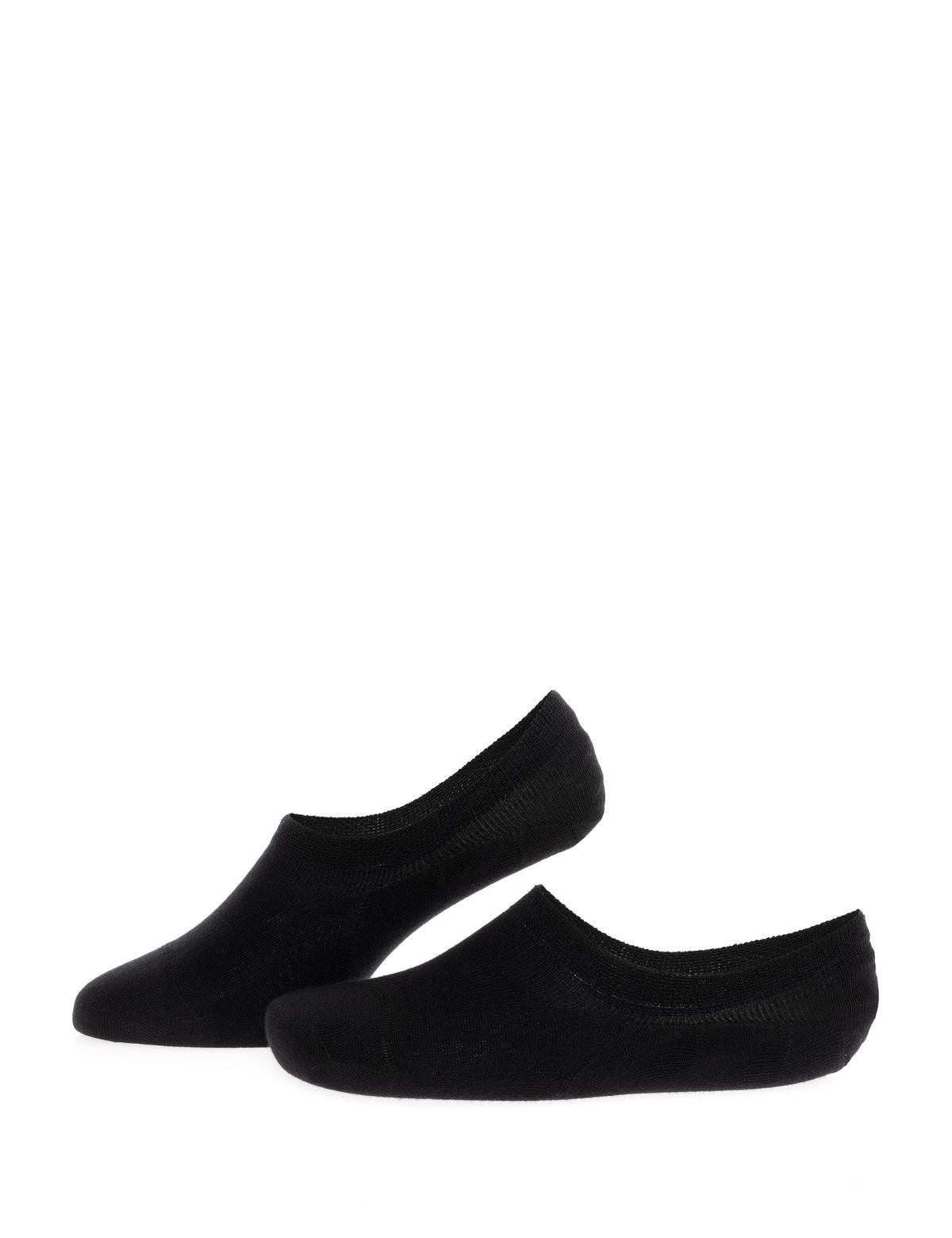 Erkek Siyah Sneakers Çorap