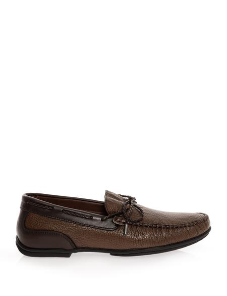 Kahverengi Loafer Ayakkabı - 50267886008