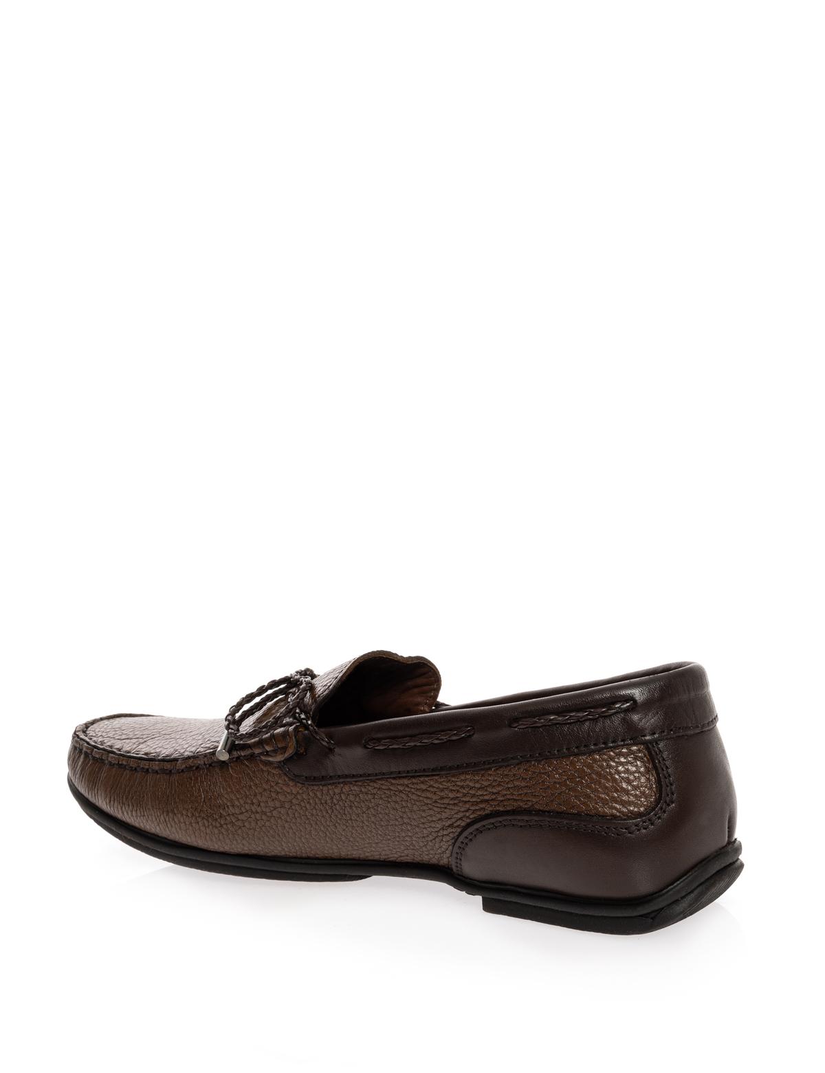 Kahverengi Loafer Ayakkabı - 50267886008