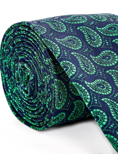 Yeşil İpek Kravat - 50263832001
