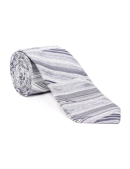 Gri İpek Kravat - 50273270001