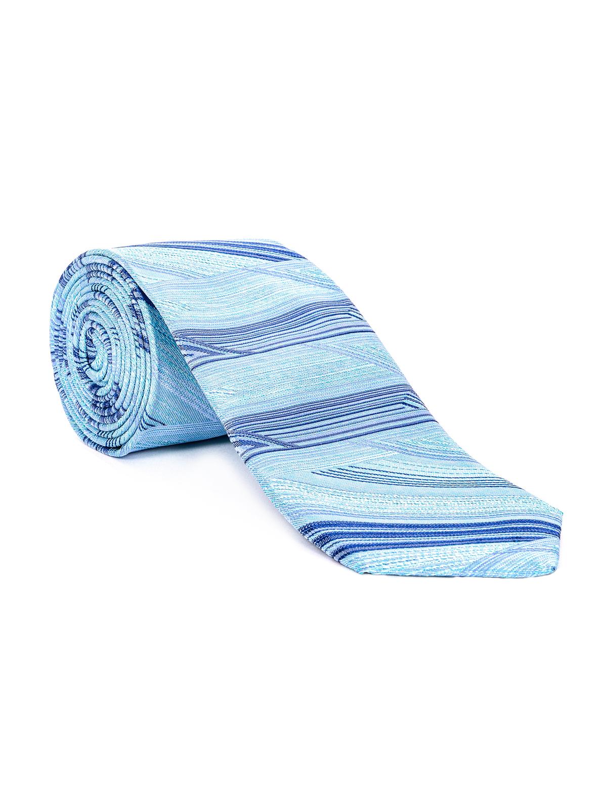 Mavi İpek Kravat - 50273270002