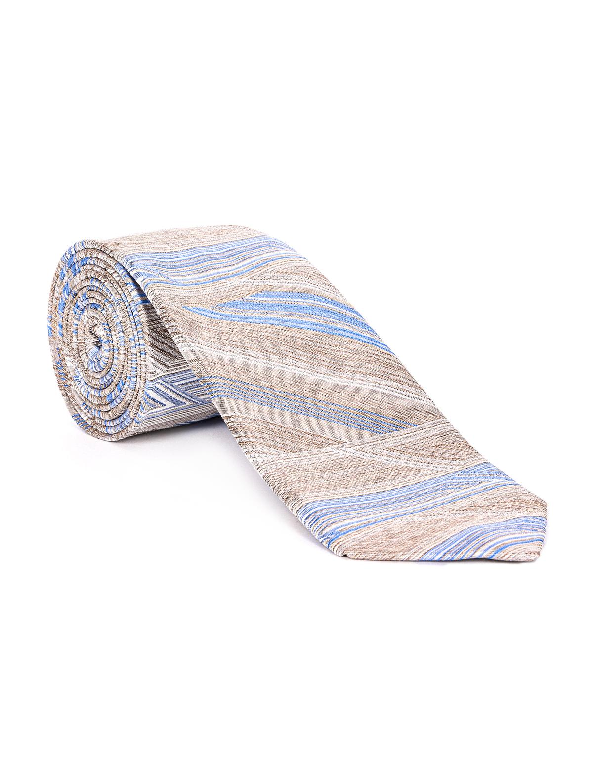 Ekru İpek Kravat - 50273270003