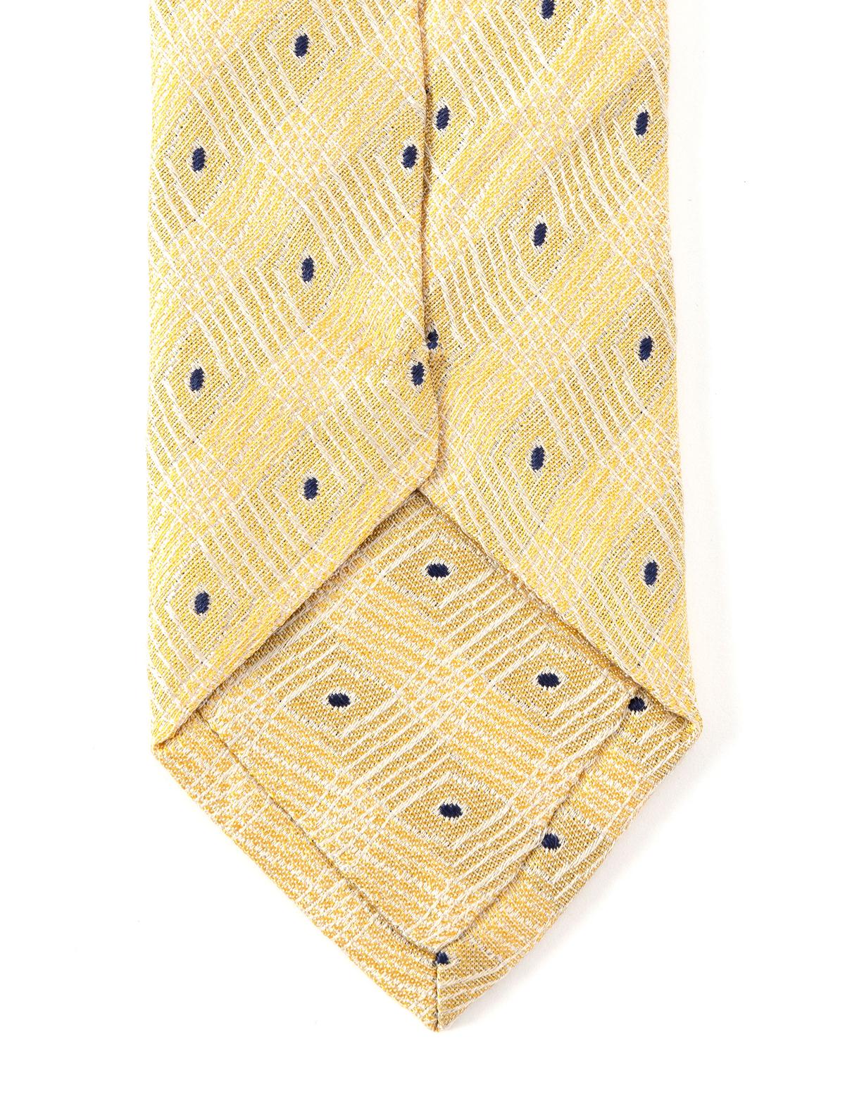 Sarı İpek Kravat - 50273273002
