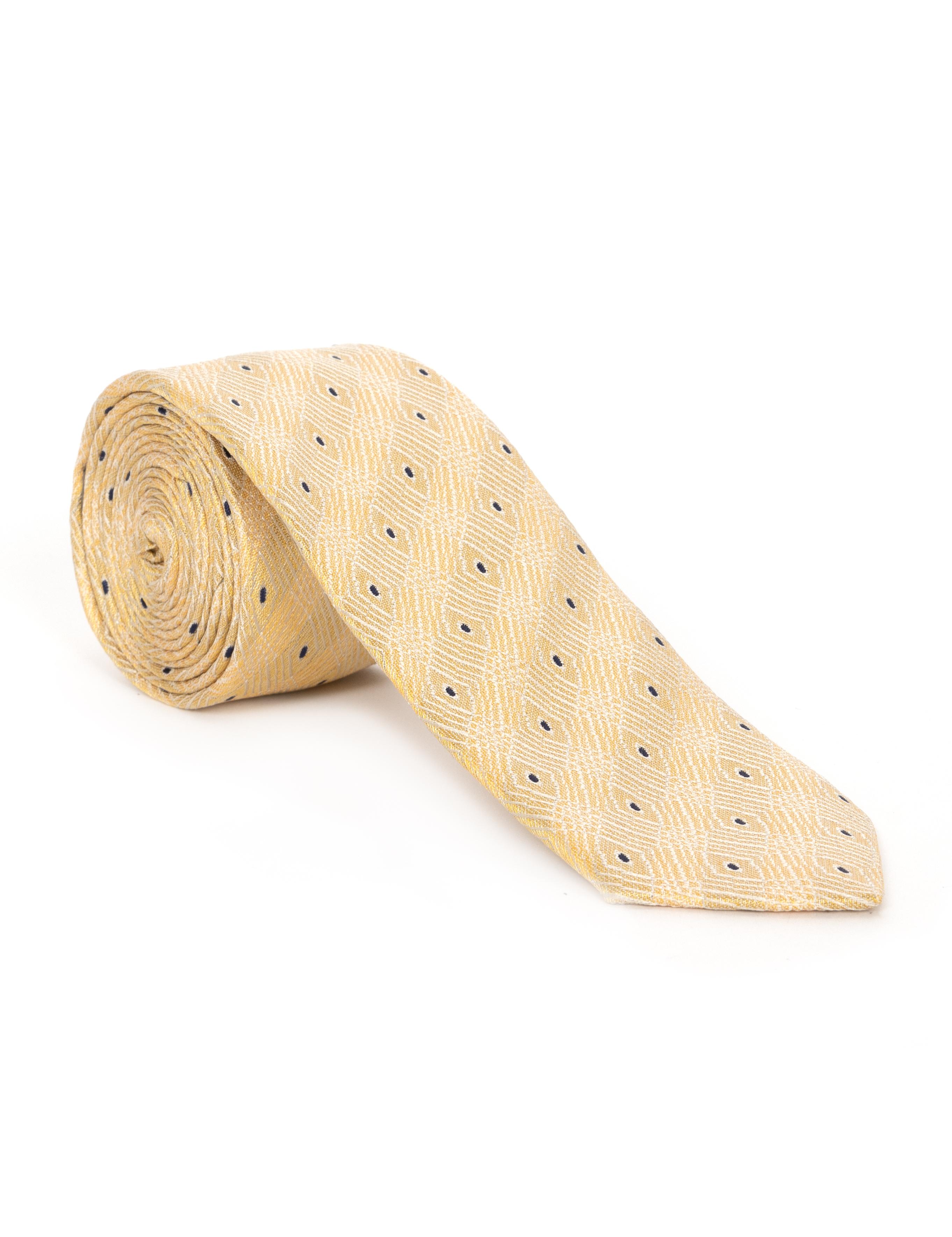 Sarı İpek Kravat