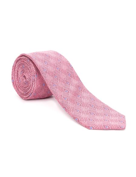 Pembe İpek Kravat - 50273273003