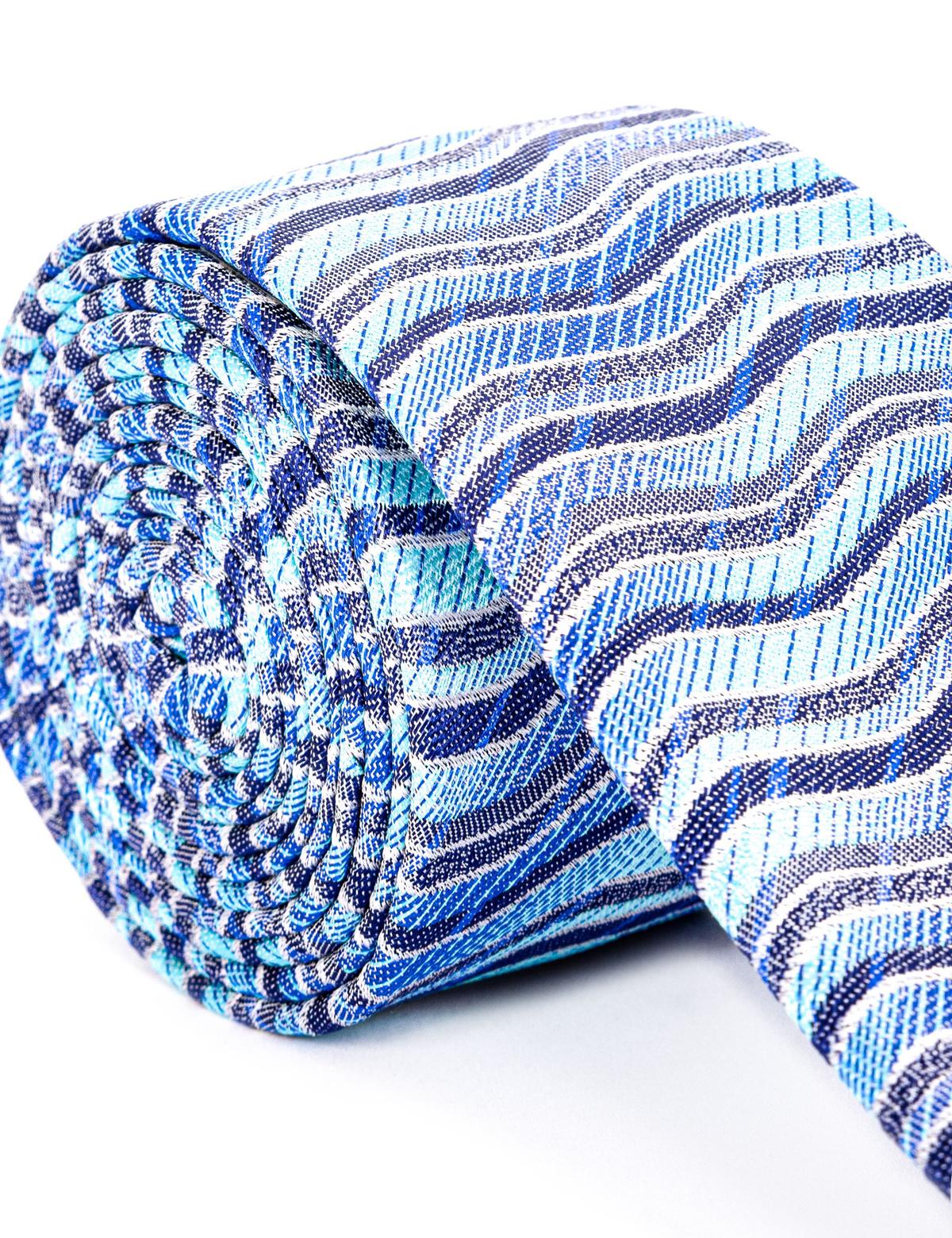 Mavi İpek Kravat - 50273276002