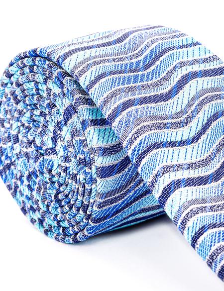 Mavi İpek Kravat - 50273276002