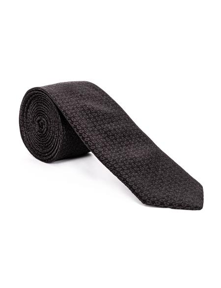 Siyah İpek Kravat - 50273279001