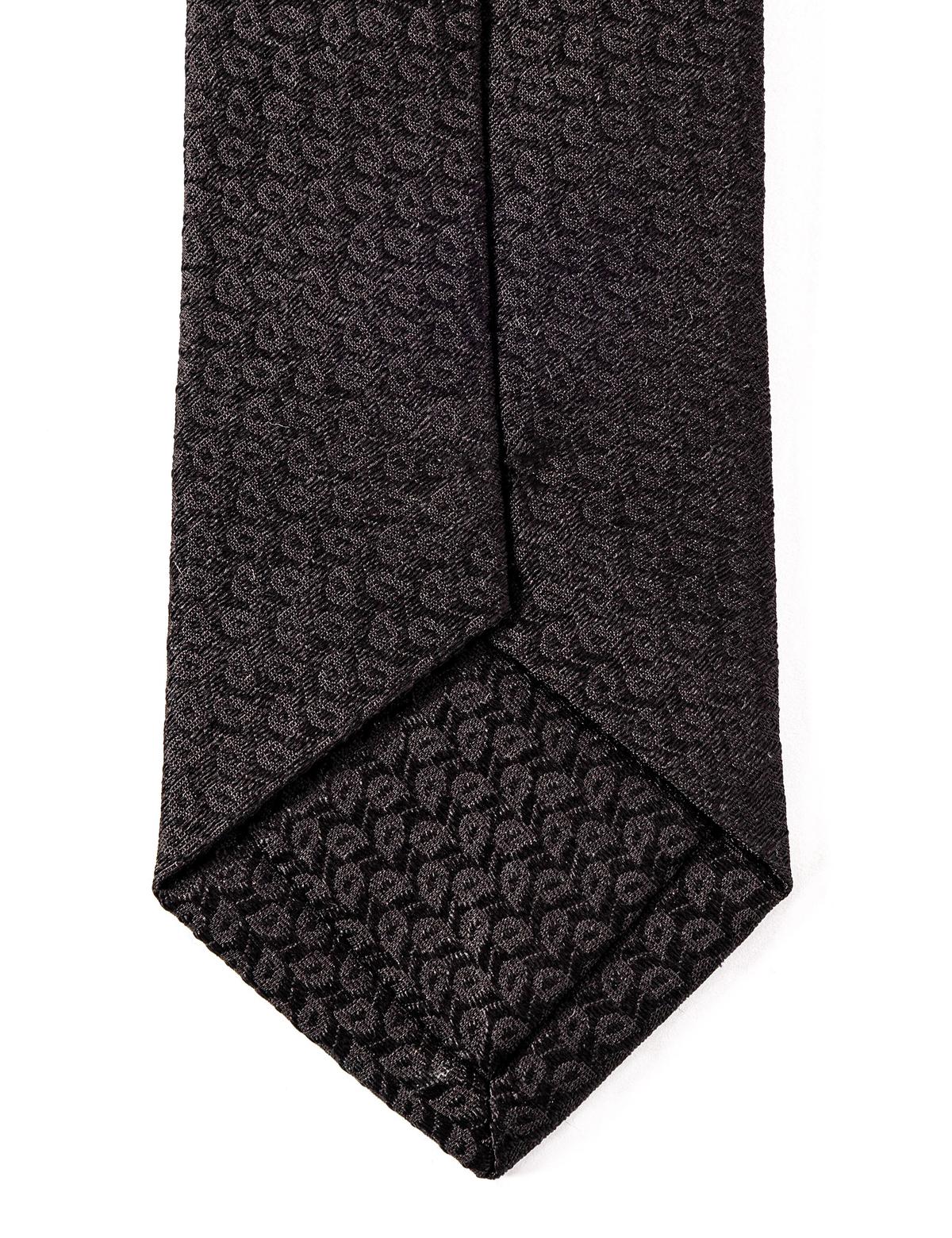 Siyah İpek Kravat - 50273279001